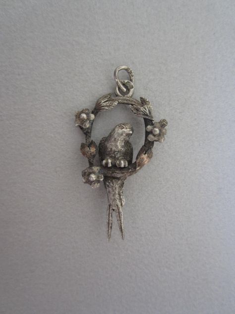 Bird Jewellery, Grandmother Jewelry, Silver Bird, Headpiece Jewelry, Vintage Charm Bracelet, Bird Charm, Pandora Bracelet Charms, Swallows, Bird Jewelry