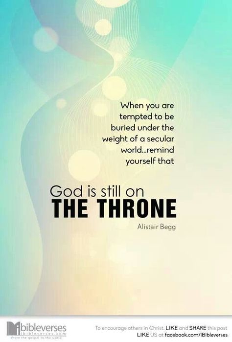 GOD IS STILL ON THE THRONE Throne Quotes, The Throne, Faith Inspiration, Bible Inspiration, God Is Good, God Is, Be Still, Christian Quotes, Inspire Me