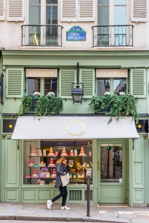 Patisserie Design, Professional Photoshoot, Retail Facade, Shop Facade, Cute Store, Paris Store, Storefront Design, Building Front, Coffee Shop Aesthetic