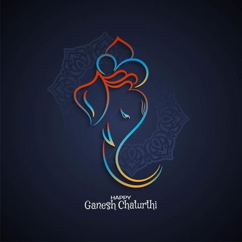 Ganesh Photography, Ganesh Chaturthi Background, Ganesh Chaturthi Greetings, Happy Ganesh Chaturthi Wishes, Wallpaper Indian, Ganesha Drawing, Ganesh Art Paintings, Shri Ganesh Images, Happy Ganesh Chaturthi Images