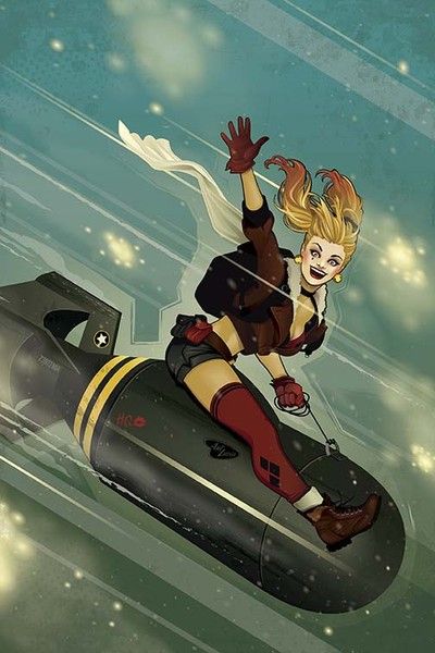 Dc Comics Bombshells, Der Joker, Gotham Girls, Harley Quinn Comic, Dc Comics Superheroes, Harley Quinn Art, Bd Comics, Comics Girls, Ms Marvel