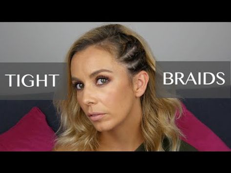 3 Side Braids Hairstyle, French Braid On Side Of Head, How To Braid Side Of Head, Side Part Braids Hairstyles, French Plait Hairstyles, Side Head Braid, One Sided Braid, Backcombed Hairstyles, Side Braid Tutorial