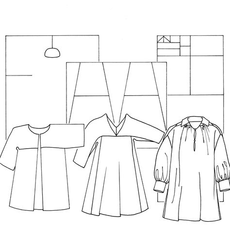 Liz Haywood’s Zero Waste On Demand Class – Twins N Needles Zero Waist Fashion, Zero Waste Clothes Pattern, Zero Waste Shirt Pattern, No Waste Pattern Sewing, Zero Waist Pattern, Zero Waste Patterns Clothes, Zero Waste Dress Pattern, Zero Waste Patterns, Zero Waste Fashion Pattern