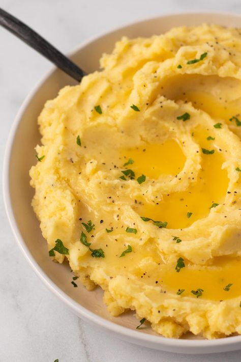 Best Vegan Mashed Potatoes, Instant Pot Mashed Potatoes, Healthy Mashed Potatoes, Vegan Instant Pot, Meat Replacement, Vegan Mashed Potatoes, Vegan Gravy, Vegan Cheddar, Best Pans