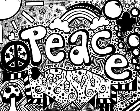 Doodle Nama, Peace Doodle, Doodle Google, Doodle Wallpaper, Doodle Art Letters, Wallpaper Hp, Free Adult Coloring Pages, Doodle Coloring, Art Simple