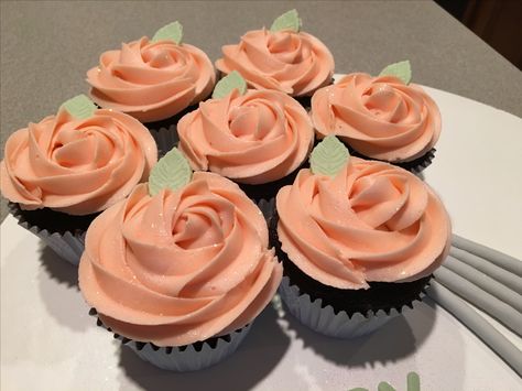 Sweet As A Peach Cupcakes, Peach 1st Birthday Party Cake, Peach Colored Cupcakes, One Sweet Peach Cupcakes, Peach Color Cupcakes, One Sweet Peach Birthday Cupcakes, One Sweet Peach Birthday Cake Smash, Peach Theme Cupcakes, Peach Themed Baby Shower Food Ideas