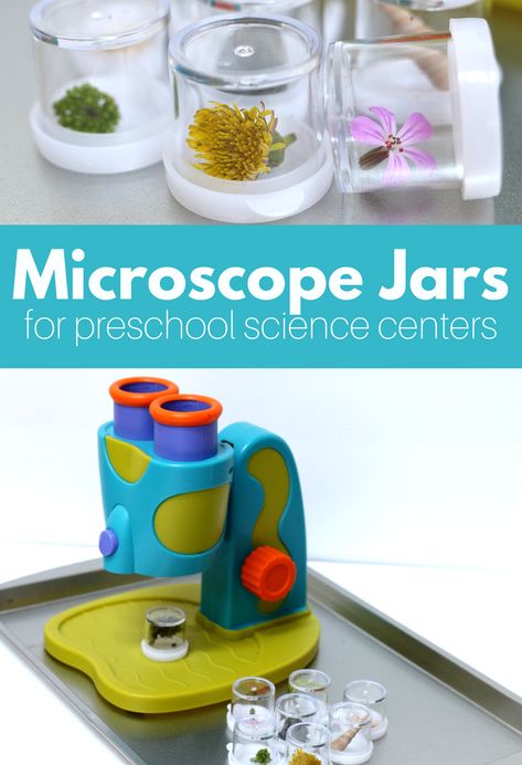 Preschool Science Centers, Preschool Science Center, Science Tools Activities, Preschool Technology, Science Center Preschool, Pre-k Science, Science Area, Science Centers, Science Stations