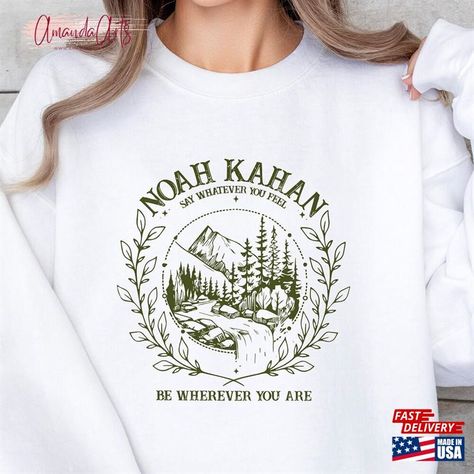 Noah Kahan Sweatshirt Say Whatever You Feel Be Wherever Are Stick Season T-Shirt Hoodie Check more at https://amandaarts.com/product/noah-kahan-sweatshirt-say-whatever-you-feel-be-wherever-are-stick-season-t-shirt-hoodie/ Stick Season, Noah Kahan, Cool Shirts, Hoodie Shirt, Fashion Inspo, How Are You Feeling, Fan, Feelings, ? Logo