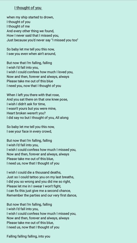 I was just getting bored so I wrote my very first song...I thought of you Songs I Wrote, I Wrote A Song, Getting Bored, I Think Of You, Song Playlist, She Song, Me Me Me Song, A Song, Cool Names