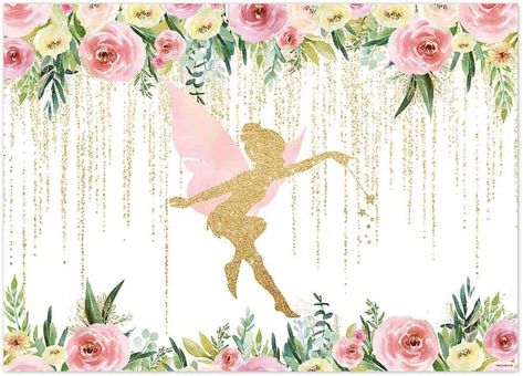 Backdrop Butterfly, Fairy Princess Birthday, Shower Background, Pixie Party, Tea Flowers, Fairy Baby Showers, Baby Shower Background, Fairy Theme, Birthday Party Backdrop