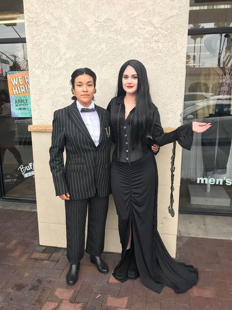 Gomez Addams Costume Women, Gomez Addams Cosplay, Gomez And Morticia Costume Couple, Gomez Addams Outfit, Gomez Costume, Morticia And Gomez Addams Costume Couples, Morticia And Gomez Costume, Morticia Addams Outfit, Morticia Costume