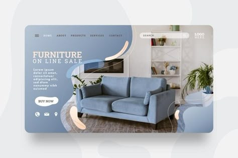 Photo Design Ideas, Vector Furniture, Furniture Banner, Social Media Images Design, Furniture Graphic, Interior Design Template, Newsletter Inspiration, Corporate Interior Design, Banner Design Layout