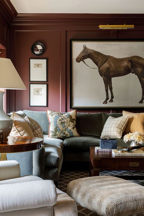 My Sweet Home, Modern Contemporary Living Room, Living Room Inspo, Hotel Lobby, Horse Painting, Contemporary Living, My New Room, Living Room Inspiration, Home Look