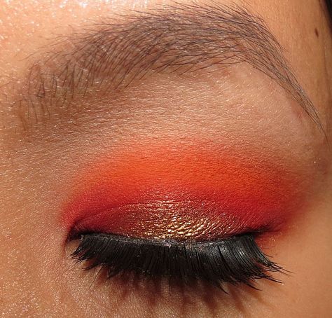 Flaming Overload EOTD Asian Eyes Makeup, Devil Makeup, Mineral Makeup, Asian Eyes, Makeup Swatches, Eyes Makeup, Makeup Reviews, Beauty Blog, Halloween Costume