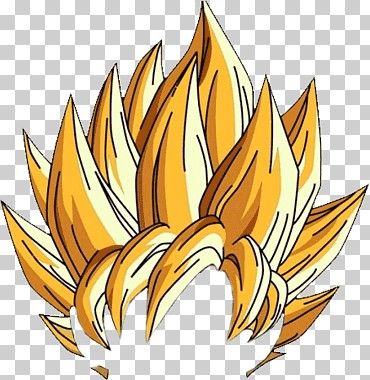 Sasuke Hair, Super Saiyan Hair, Goku Png, Goku Hair, Goku Frieza, Super Saiyan 1, Goku And Bulma, Goku Art, Dbz Drawings