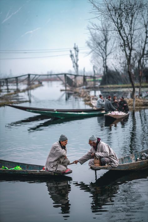 Shikara ride is one of the most soothing and relaxing aspects of a holiday in Kashmir, India. The best way to explore the calm water of the charming lakes of Srinagar 🤩 🥰 Beautiful Places In India, Beauty Of Kashmir, Holiday Destinations In India, Kashmir Tourism, Kashmir Trip, Travel Destinations In India, Vintage Poster Design, Srinagar, Jammu And Kashmir