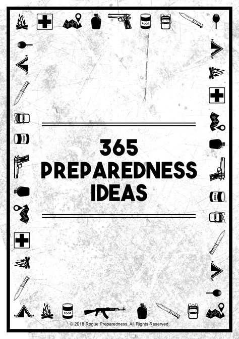 Download this FREE list of 365 prepper, survival and bushcraft ideas to get you better prepared for emergencies and disasters.  #prepper #preppers #survival #emergency #shtf Free Survival Books, Survival Guide Printable, Free Survival Printables, Free Survival Pdf, Prepper List Free Printable, Printable Survival Guide, Survival Printables, Prepper Printables, Prepper Notebook