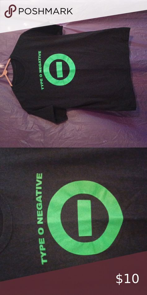 Mens- Medium Type O Negative Shirt Type O Negative Shirt, Shifting Board, Type O Negative, Diy T Shirt, Hot Topic, Shirt Shop, Tags, Jewelry Watches, Plus Fashion