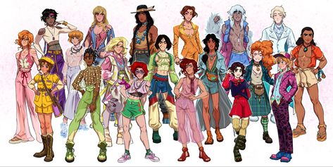 Disney Characters Genderbend, Disney Gender Swap, Gender Bent Disney, Disney Gender Bender, Disney Character Art, Disney Princess Movies, Disney Art Drawings, Disney Villains Art, Pinturas Disney