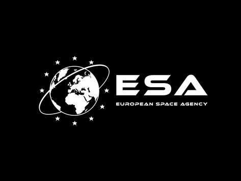 ESA (European Space Agency) Logo Rebrand by Dermot McDonagh on Dribbble Space Agency Logo, Research Logo, Creative Vision Boards, European Space Agency, Agency Logo, Badge Logo, Space And Astronomy, Space Travel, Show And Tell