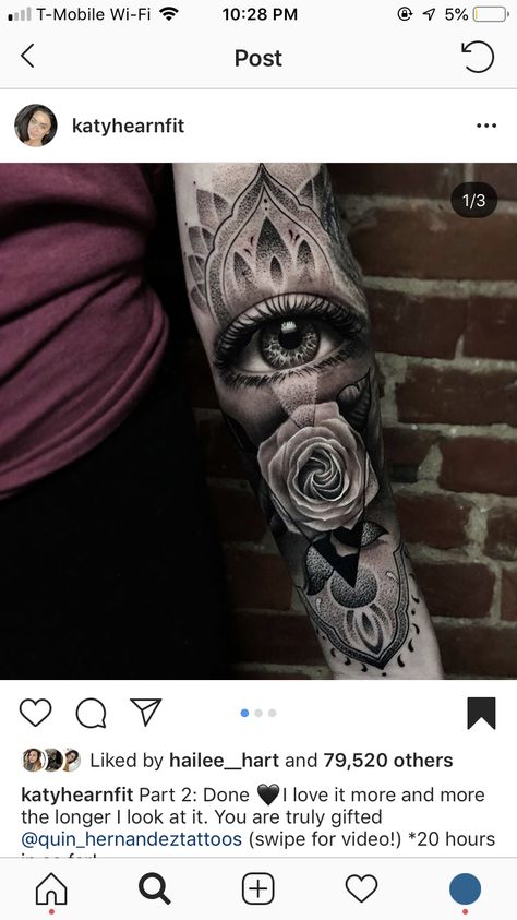 Katy Hearn’s tattoo (IG: @katyhearnfit) Katy Hearn Tattoo, J Tattoos, Eyeliner Grunge, Adult Slumber Party, Katy Hearn, Polynesian Tattoos Women, Tattoo Art Design, J Tattoo, Full Sleeve Tattoo Design