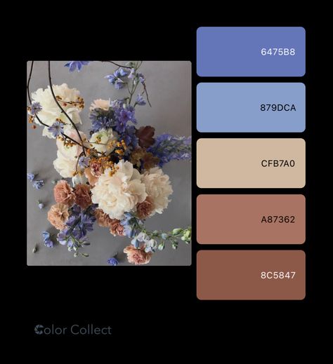 Color Theory Art Lessons, Flower Bouquet Drawing, Flower Shop Interiors, Wedding Theme Color Schemes, Colorful Flowers Arrangements, Diy Bouquet Wrap, Paint Color Inspiration, Flower Business, Flower Arrangements Simple