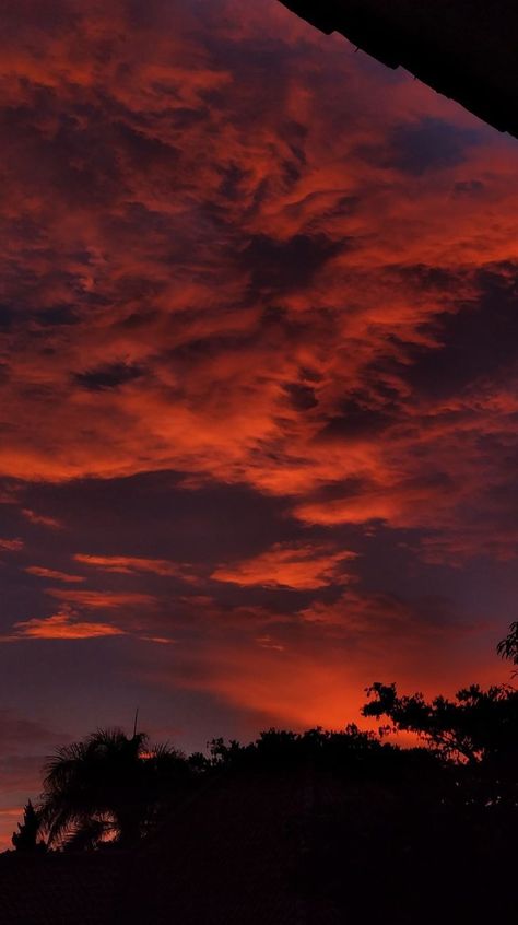 Sunset Sore, Red Nature, Dark Black Wallpaper, Sky Collection, Red Sunset, Sky Pictures, Night Scenery, Pretty Landscapes, Sky Photos