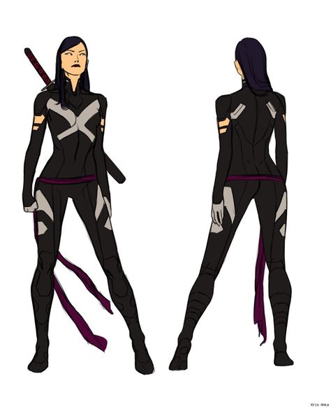 Kris Anka on Psylocke's new suit design - Psylocke - Comic Vine Ravens Reference, Psylocke Costume, X Men Mystique, Marvel Redesign, Kris Anka, X Men Storm, Eurythmics Sweet Dreams, X Men Comics, Style Cyberpunk