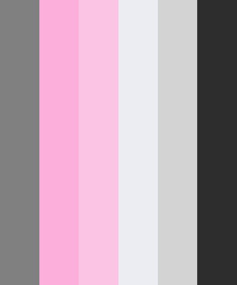 Soft Pink, Gray Pink Black Color Palette, Pink And Grey Color Palette, Grey Bedroom Colors, Pink And Black Bathroom, Black Color Scheme, Black Color Palette, Grey Palette, Pink Color Schemes, Color Schemes Colour Palettes