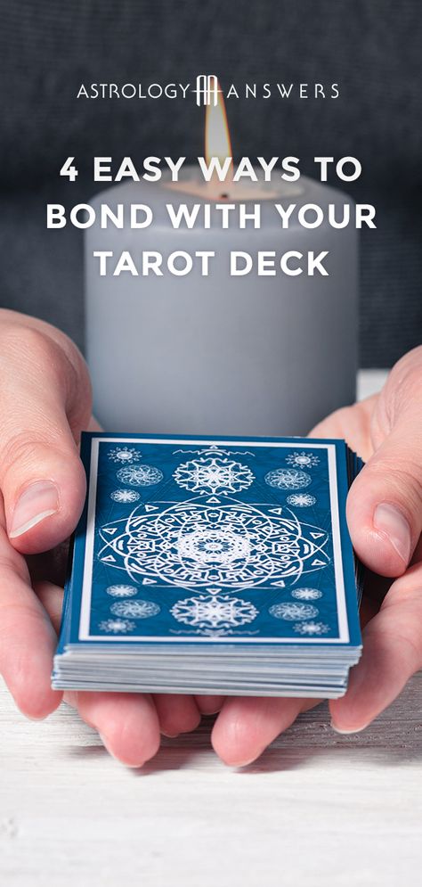 Bonding with your Tarot deck doesn’t happen in a day, it happens over a month, years, or a lifetime. #tarot #tarotbonding #tarotcards #astrology #tarotspreads #howtotarot Taro Cards, Tarot Study, Spiritual Tarot, Tarot Business, Free Tarot Cards, Tarot Reading Spreads, Tarot Interpretation, Spiritual Tips, Tarot Cards For Beginners