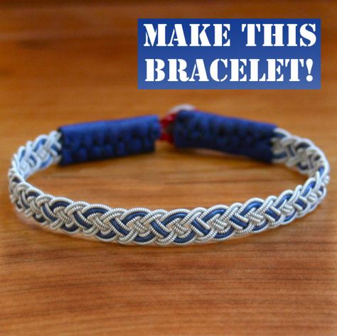 Viking Bracelet Diy, Sami Bracelet, Braided Leather Bracelet Diy, Four Braid, Single Braid, Diy Leather Bracelet, Award Winning Jewelry, Thread Bracelets, Bracelet Kits