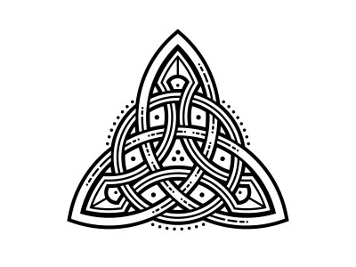 Triquetrium #goashape Celtic Armor, Trillium Tattoo, Scottish Tattoos, Wiccan Tattoos, Viking Armor, Ancient Tattoo, Cross Tattoo Designs, Norse Tattoo, I Am A Graphic Designer