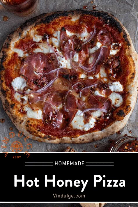 Hot Honey Pizza, Pizza With Prosciutto, Honey Pizza, Ricotta Pizza, Pizza Oven Recipes, Stuffed Crust, Prosciutto Pizza, Meat Pizza, Pizza Dinner