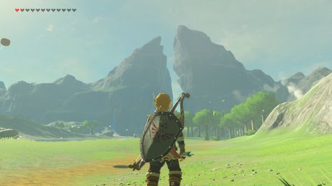 Zelda: Breath of the Wild's Dueling Peaks based on a real-life mountain Cut Out Art, Background Drawing, Zelda Breath, Breath Of The Wild, The Legend Of Zelda, Bradley Mountain, Legend Of Zelda, New Friends, Art Inspo