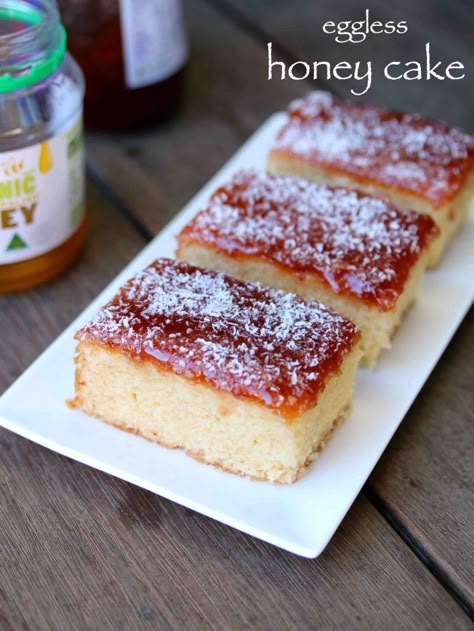 Honey Cake Recipe Easy, Honey Strawberry, Bakery Shops, Honey Cake Recipe, Nurse Cake, Nursing Cake, Hebbar's Kitchen, Chandelier Cake, Cake Liner