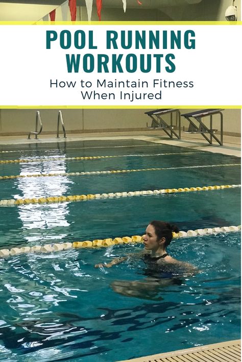 Pool Running Workouts for Runners Distance Running Workouts, Injured Runner, Workouts For Runners, Gym Modern, Luxury Home Gym, Running Stride, Running Guide, Leisure Pools, Yoga For Runners