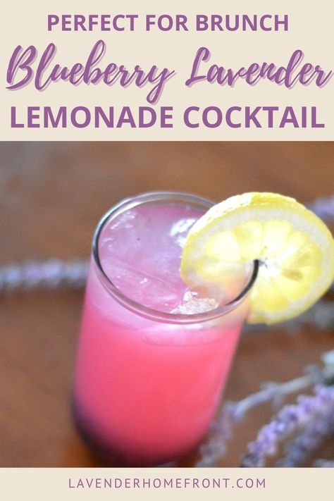 Delicious lavender blueberry lemonade cocktail recipe. Outback Blueberry Lavender Lemonade, Blueberry Lavender Lemonade Cocktail, Blueberry Lemonade Cocktail, Sparkling Lavender Lemonade, Lavender Lemonade Cocktail, Alcoholic Lemonade Drinks, Blueberry Lavender Lemonade, Lavender Lemonade Recipe, Lavender Gin