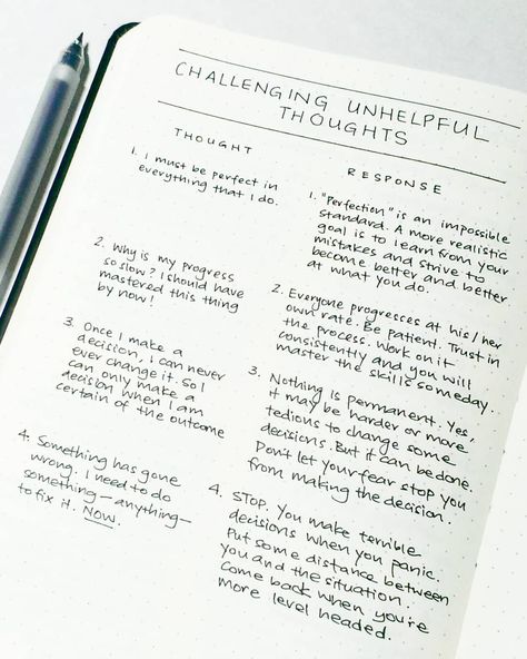 Yukiko Sakamura (@yukikosakamura) on Instagram: “No matter what I do, the inner critic is never satisfied. It continues throwing unhelpful thoughts…” Unhelpful Thoughts, Notes Taking, Bullet Journal Minimalist, Never Satisfied, Inner Critic, Journal Writing Prompts, Journal Inspo, Journal Aesthetic, Bullet Journal Spread