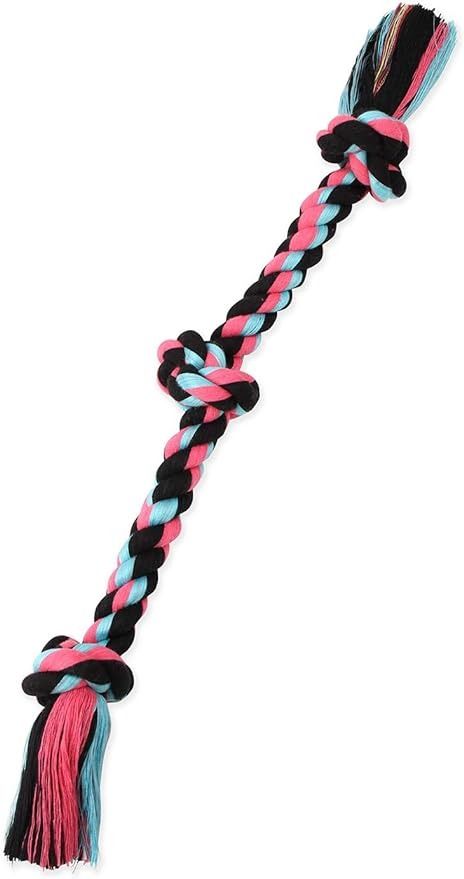 Pet Supplies : Pet Toy Ropes : Mammoth Flossy Chews Rope Tug – Premium Cotton-Poly Tug Toy for Dogs – Interactive Rope Toy (Colors May Vary) : Amazon.com Dog Rope Toy, Dog Dental Health, Puppy Things, Knotted Rope, Rope Dog Toys, Animal Supplies, Dog Toothbrush, Led Dog Collar, Dog Teeth Cleaning