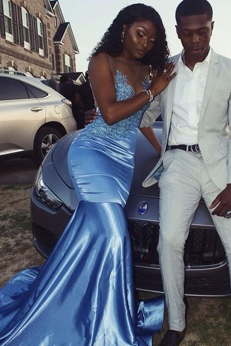 Scoop Neck Prom Dress, Prom Suit, Prom Couples, Blue Prom Dress, Prom Girl Dresses, Blue Diamonds, Sweetheart Prom Dress, Prom Dresses Sleeveless, Blue Mermaid