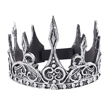 medieval crown - Google Search Medieval Crown, King And Queen Crowns, Prom Men, Crown Headdress, Silver King, Hair Accessories Tiara, King Costume, Crown For Kids, Crown Party