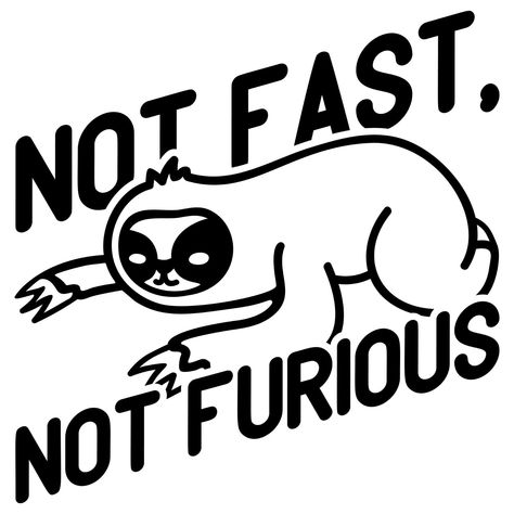 Not Fast Not Furious Sloth Decal Stickers Car Laptop Tumbler Art 22 Variations Thoughtful Art, Evil Gnome, Car Decal Svg, Vinyl Sticker Ideas, Car Sticker Ideas, Funny Car Stickers, Whiteboard Art, Baby Shower Snacks, Cool Stencils