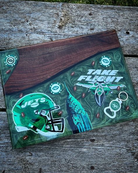 NFL Football Inspired Bar Tray Football Team Epoxy Resin Serving Board Charcuterie Board Cheese Board Miami Dolphins Serving Tray - Etsy Nfl Resin Dominoes, Football Tray, Charcuterie Board With Epoxy Inlay, Resin Wood Serving Tray, Epoxy Resin Wood Serving Tray, Charcuterie Board Cheese, Board Charcuterie, Board Cheese, Bar Tray