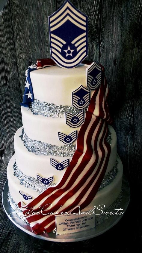 Air Force Ball, Retirement Reception, Air Force Graduation, Military Retirement Parties, Promotion Celebration, Air Force Wedding, Army Cake, Army Retirement, Military Cake