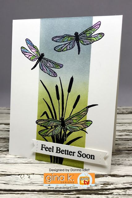 Dragonfly Garden Cards, Stampin Up Dragonfly, Gina K Cards, Dragonfly Cards, Dragon Garden, Dragonfly Garden, Silhouette Cards, Gina K Designs, Dragonfly Dreams