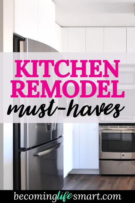 Budget Kitchen Remodel, Kitchen Cabinet Remodel, Kitchen Must Haves, Kitchen Remodeling Projects, Kitchen On A Budget, Trendy Kitchen, Décor Diy, Kitchen Remodel Idea, Ikea Hacks