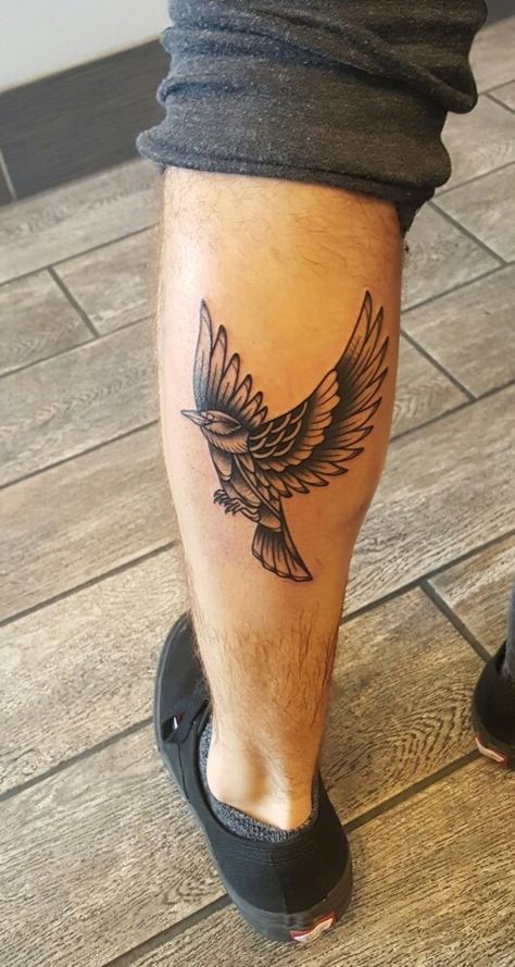 Blackbird Tattoo Traditional, Meadowlark Tattoo, Invictus Tattoo, Traditional Bird Tattoo, Enigma Tattoo, Blackbird Tattoo, Evermore Tattoo, Quetzal Tattoo, Kingfisher Tattoo