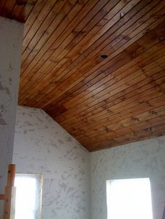 Ceiling Accents, Pine Ceiling, Pine Wood Flooring, Wood Plank Ceiling, Tongue And Groove Panelling, Tongue And Groove Ceiling, Plank Ceiling, Wood Ceiling, Casa Exterior