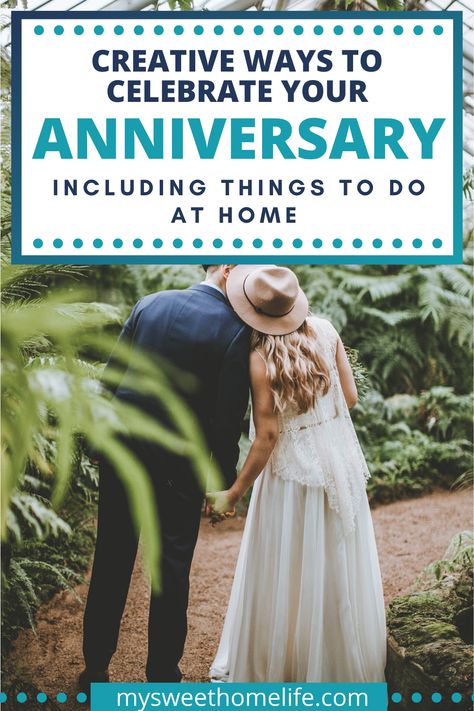 Creative Anniversary Date Ideas, Romantic Ideas For Anniversary, 5 Year Anniversary Date Ideas, First Anniversary Traditions, 25thanniversary Ideas, Celebrating Anniversary At Home Ideas, 5 Year Anniversary Celebration Ideas, Date Ideas Anniversary, 25 Wedding Anniversary Ideas