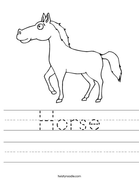 Horse Worksheets, Nursery Worksheets, Transportation Worksheet, English Worksheets For Kindergarten, Geelong Cats, Twisty Noodle, Animal Worksheets, Sight Word Worksheets, Holiday Lettering